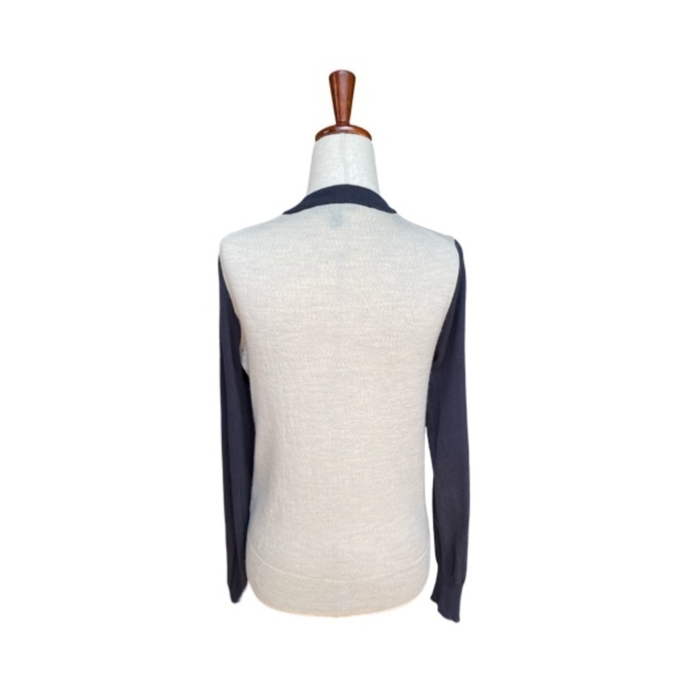 J. Crew Women’s Merino wool Blend Color Block Cardigan Size Small - Picture 3 of 6